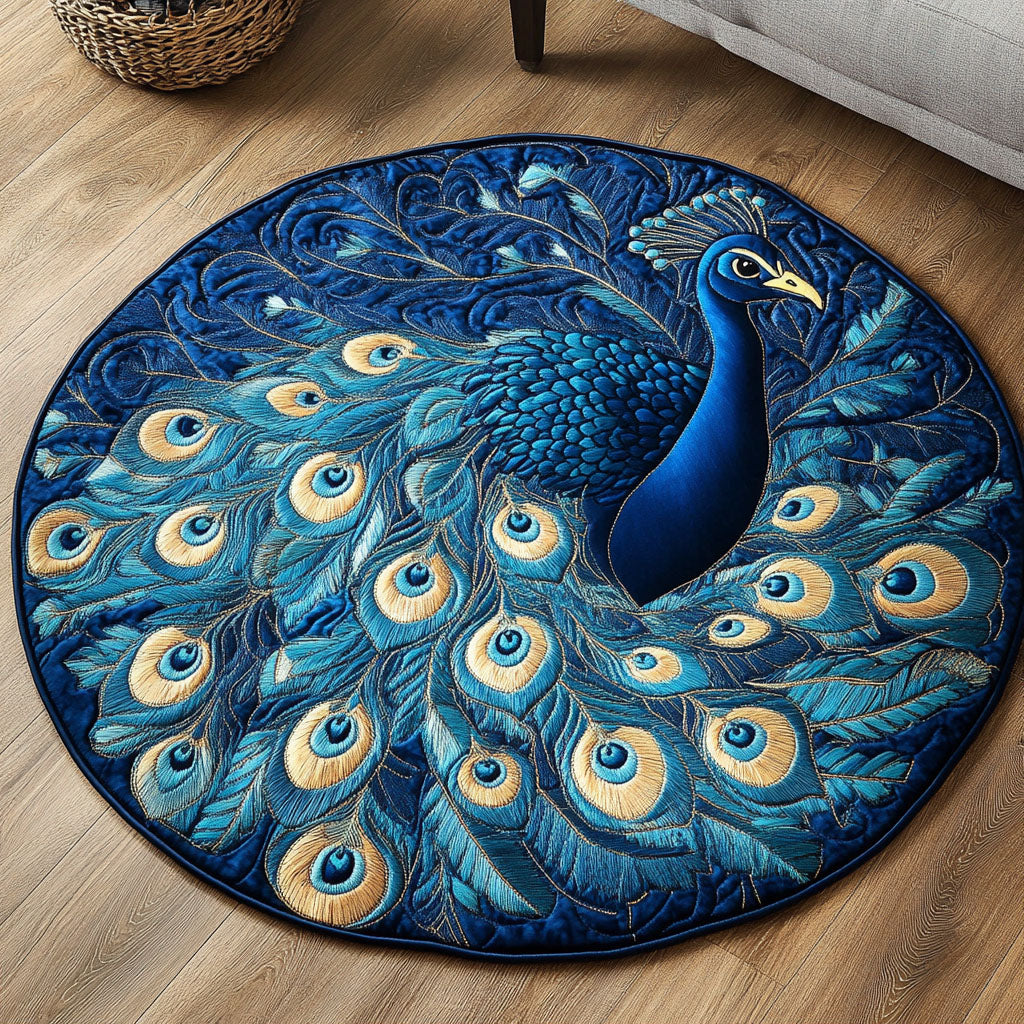 Midnight Majesty Quilted Round Mat NCU0NT4883