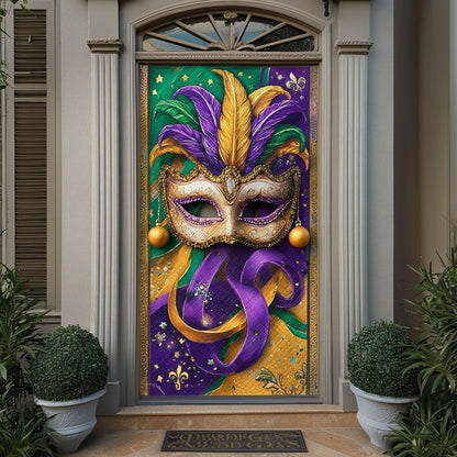 Midnight Masquerade Quilted Door Cover NCU0PT11068