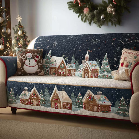 Midnight Mass Quilted Sofa Cover NCU0NT11061