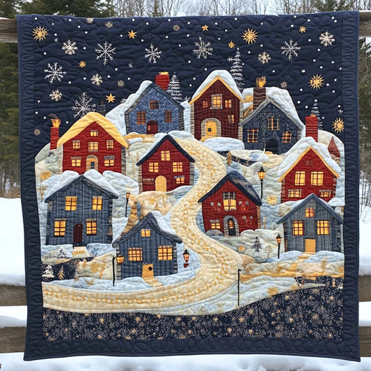 Midnight Noel Quilted Blanket NCU0XD166