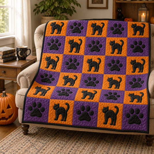 Midnight Paws Quilted Blanket NCU0TD3068
