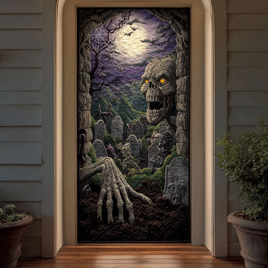 Midnight Reaper Quilted Door Cover NCU0PT11873