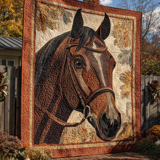 Midnight Reins Quilted Blanket NCU0XD080