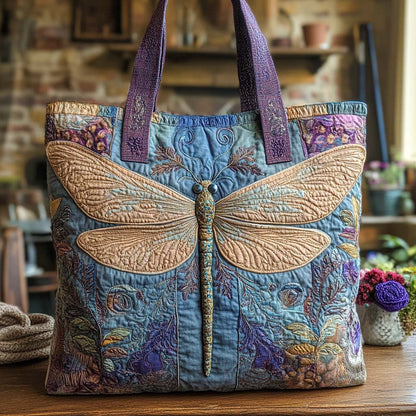 Midnight Serenity Quilted Tote Bag NCU0XD1706