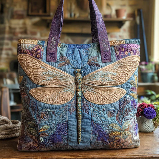 Midnight Serenity Quilted Tote Bag NCU0XD1706