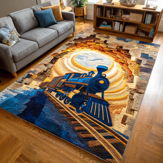 Midnight Toy Express Area Rug NCU0TD1085