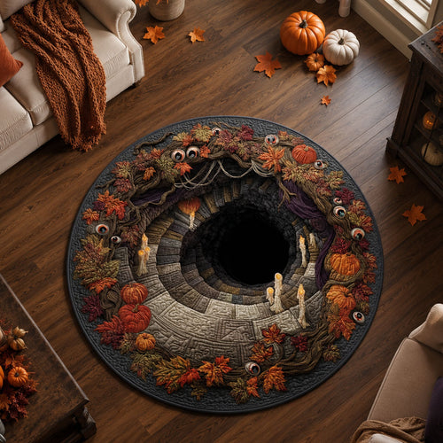 Midnight Watch Quilted Round Mat NCU0PT11866