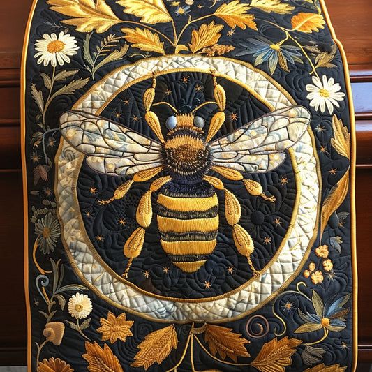 Midnight Wings Quilted Table Runner NCU0NT4588