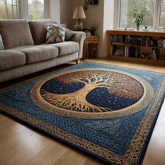 Midnight Yggdrasil Area Rug NCU0VL3384