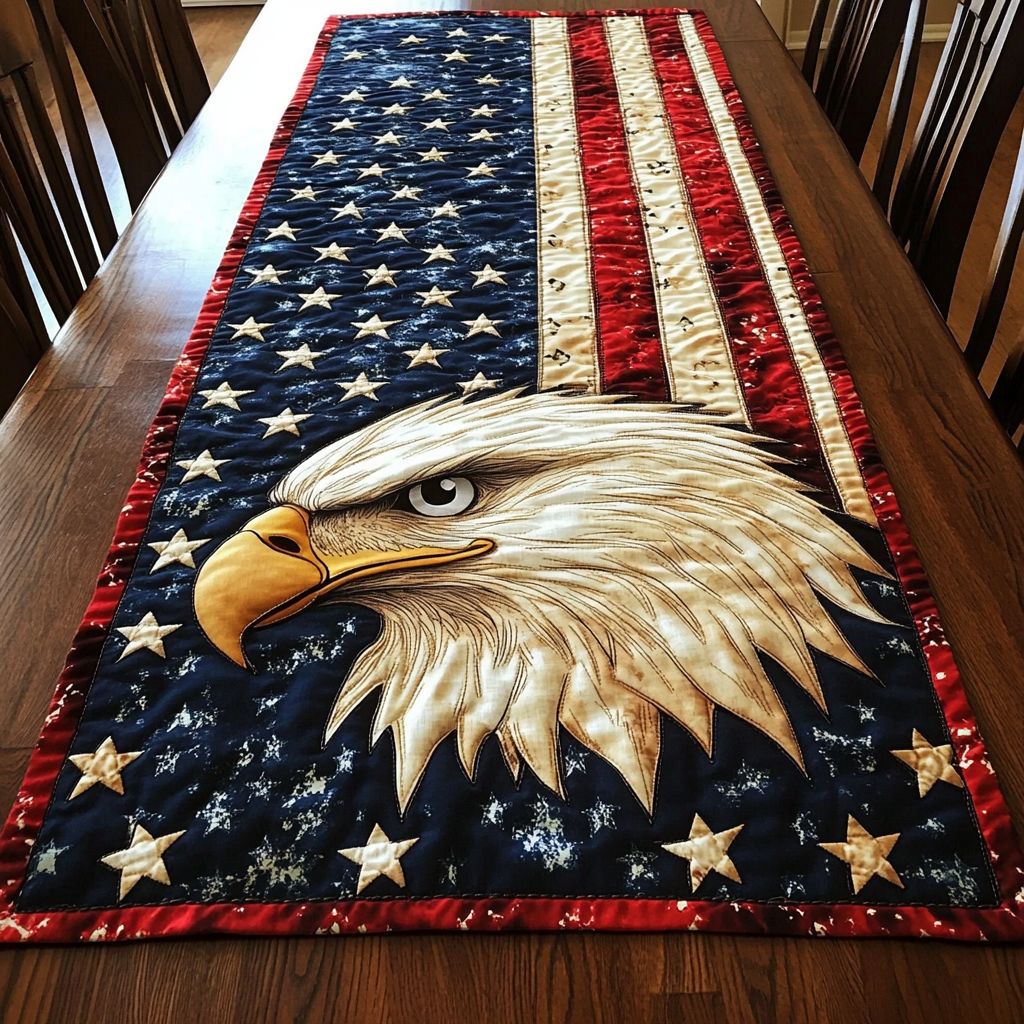 Mighty Eagle Quilted Table Runner NCU0DK8453