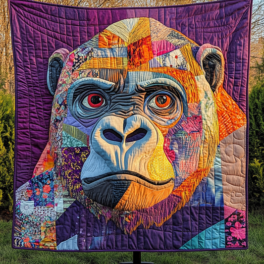 Mighty Gorilla Quilted Blanket NCU0DK4097