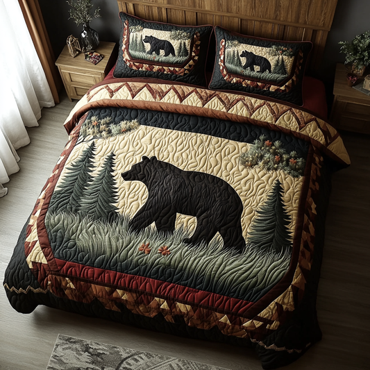 Mighty Paws 3-Piece Quilted Bedding Set NCU0DK7809