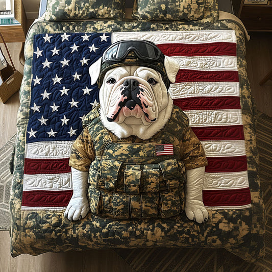 Military Heritage 3-Piece Quilted Bedding Set NCU0PT3124