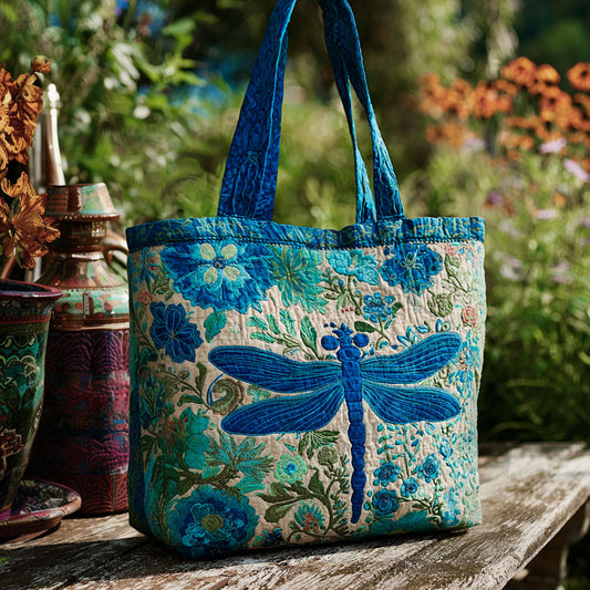 Misty Flutter Quilted Tote Bag NCU0PT8695
