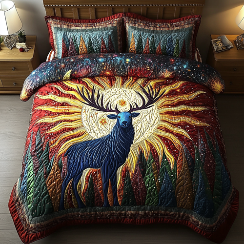 Misty Ridge 3-Piece Quilted Bedding Set NCU0DK4568