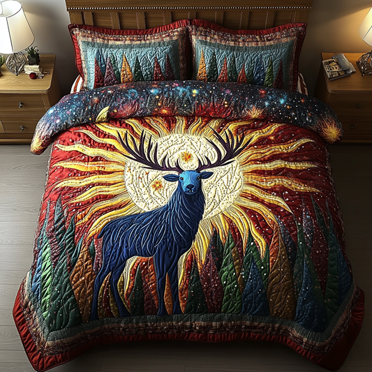 Misty Ridge 3-Piece Quilted Bedding Set NCU0DK4568