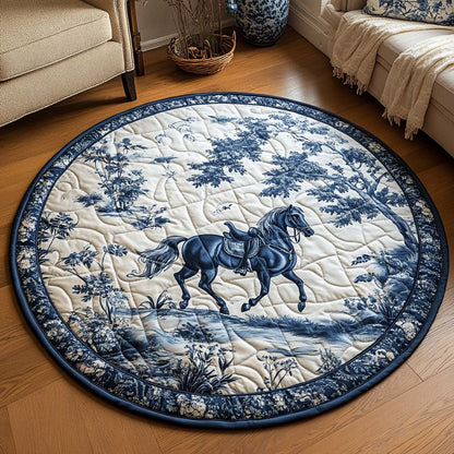 Misty Valley Stallion Quilted Round Mat NCU0XD251