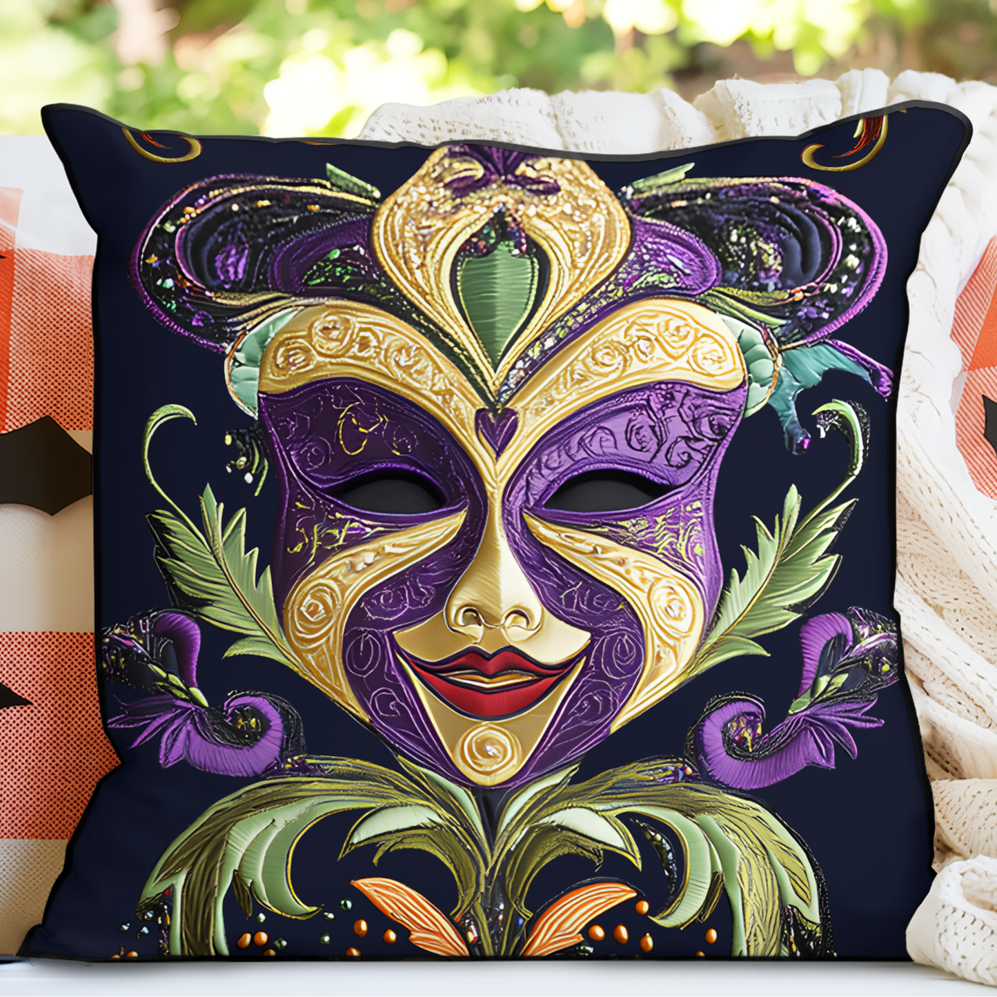 Masked Majesty Quilted Pillow Case NCU0VH2496