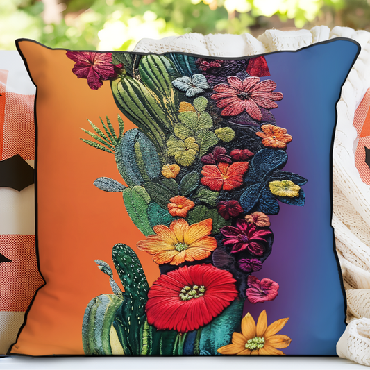 Desert Bloom Quilted Pillow Case NCU0VH2495