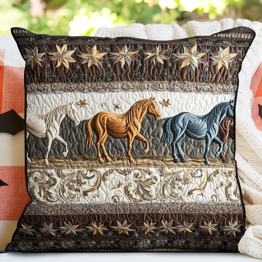 Bridle Beauty Quilted Pillow Case NCU0VH2324