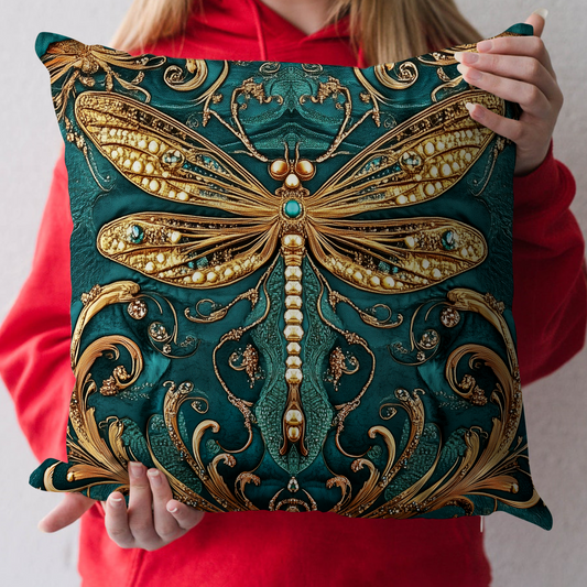 Dragonfly Dream Quilted Pillow Case NCU0VH2647