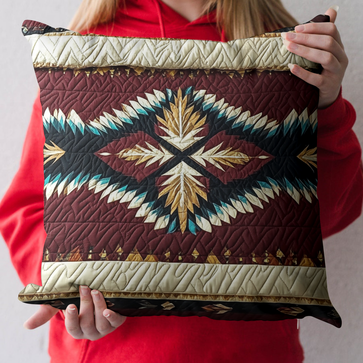 Navajo Nights Quilted Pillow Case NCU0VH2641