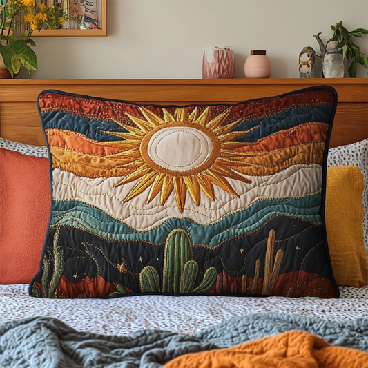 Canyon Rays Quilted Bedding Pillow Case NCU0VH3220