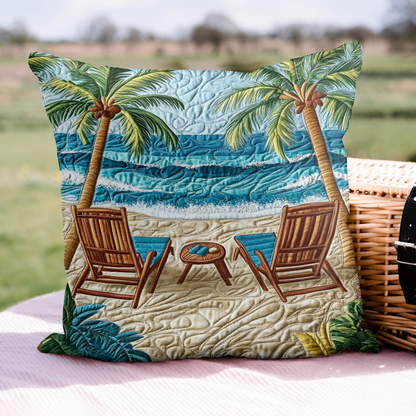 Ocean Retreat Quilted Pillow Case NCU0VH5298