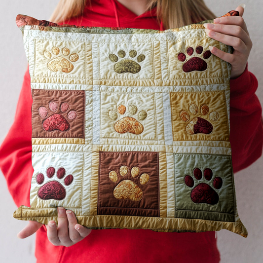 Rustic Paws Quilted Pillow Case NCU0VH3395