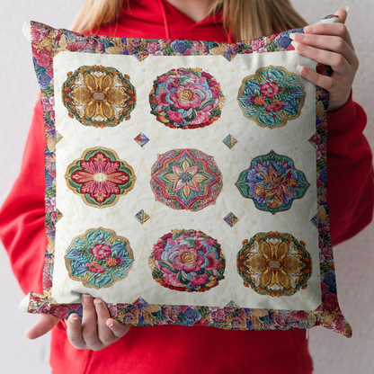 Wildflower Glow Quilted Pillow Case NCU0VH3322