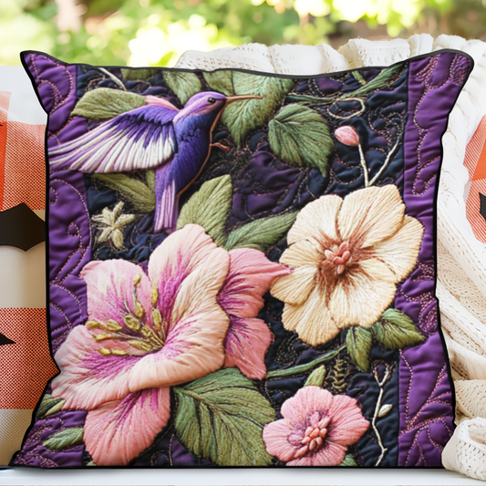 Floral Serenade Quilted Pillow Case NCU0VH3704