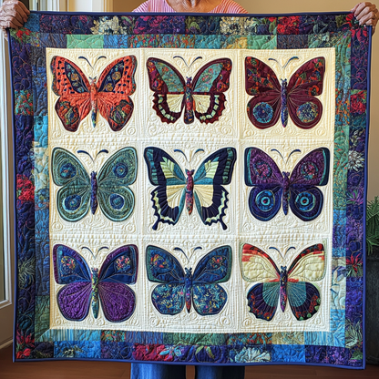 Monarch Glow Quilted Blanket NCU0VL1095