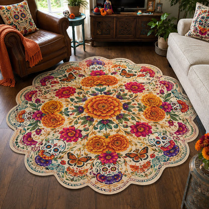 Monarchs of Memory Custom Shape Area Rug NCU0PT12041