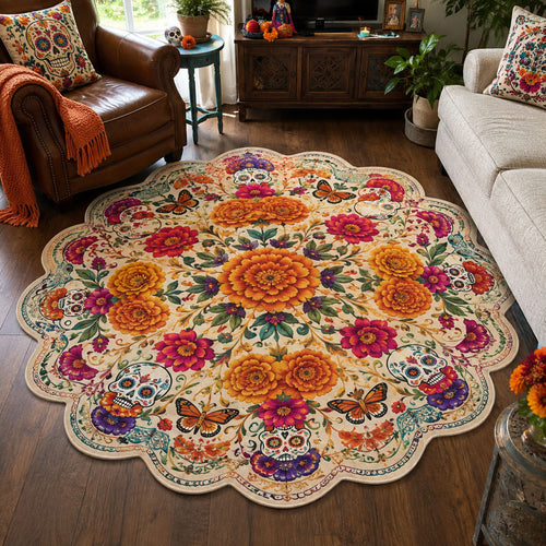 Monarchs of Memory Custom Shape Area Rug NCU0PT12041