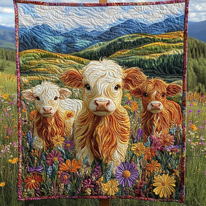 Moo-tiful Moments Quilted Blanket NCU0PT4740
