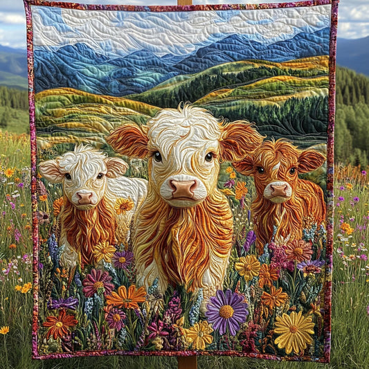 Moo-tiful Moments Quilted Blanket NCU0PT4740