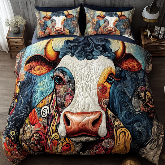Moody Highlands 3-Piece Quilted Bedding Set NCU0TL2377