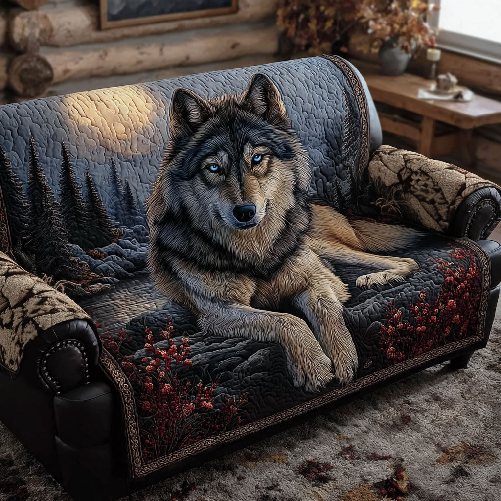 Moon Shadow Quilted Sofa Cover NCU0PT10300