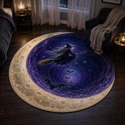 Moon Witch Custom Shape Area Rug NCU0TD2936