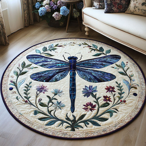 Moonbeam Dancer Quilted Round Mat NCU0PT5009