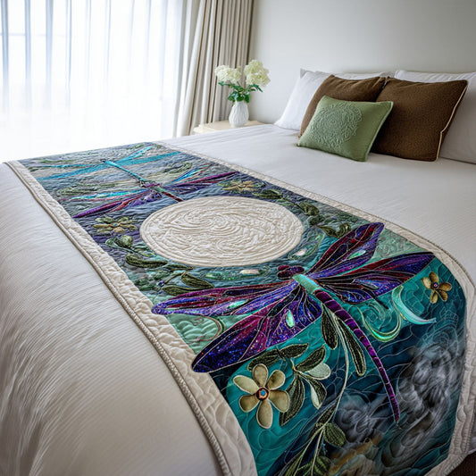 Moonbeam Meadow Quilted Bed Runner NCU0PT8848