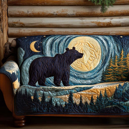 Moonlight Bear Quilted Sofa Cover NCU0NT10664