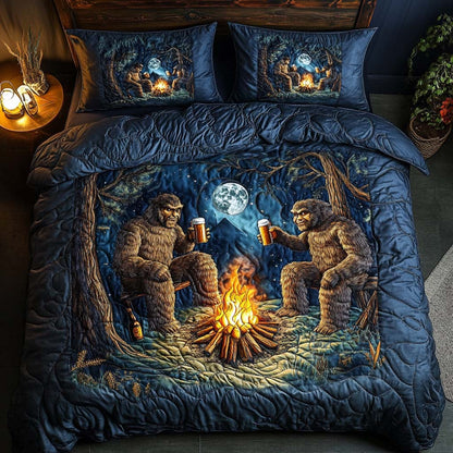 Moonlight Beers 3-Piece Quilted Bedding Set NCU0NT8013