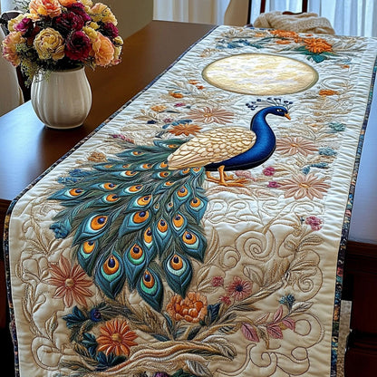 Moonlight Glow Quilted Table Runner NCU0NT3621