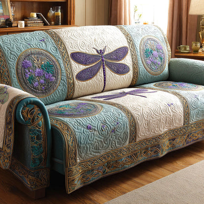 Moonlight Wings Quilted Sofa Cover NCU0TV1027