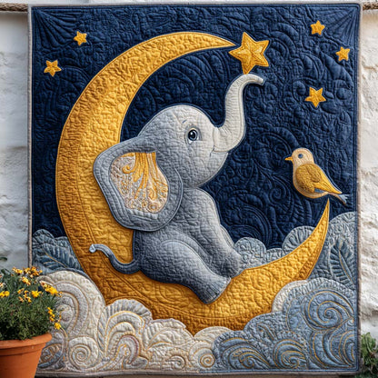 Elephant Quilted Blanket NCU0VT188