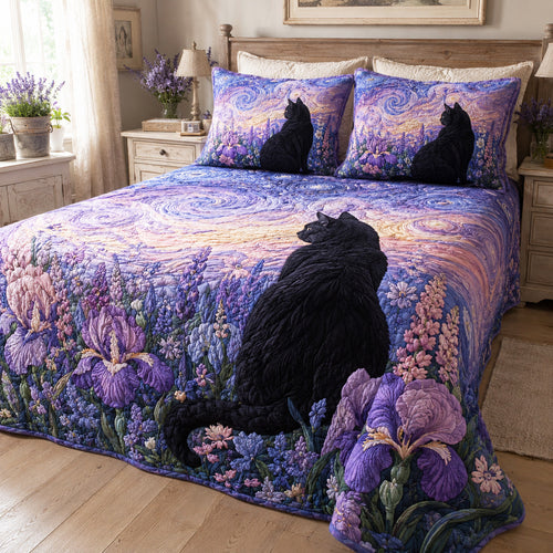 Moonlit Blossom 3-Piece Quilted Bedding Set NCU0TV2123