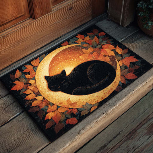 Moonlit Cat Doormat NCU0XD868
