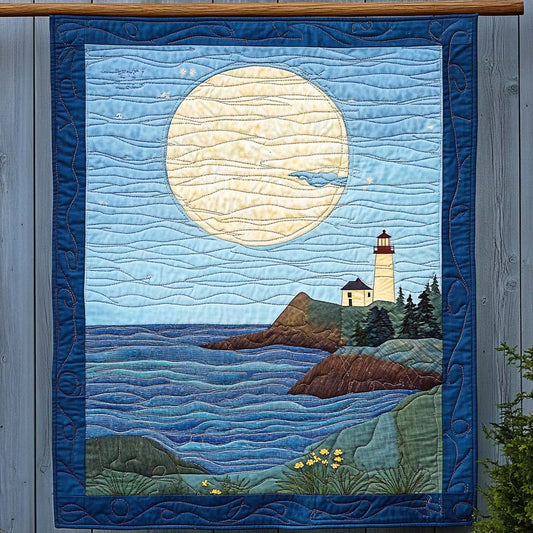 Moonlit Coast Quilted Blanket NCU0NT719