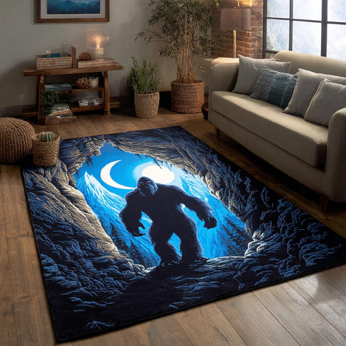 Moonlit Creature Area Rug NCU0TD2414